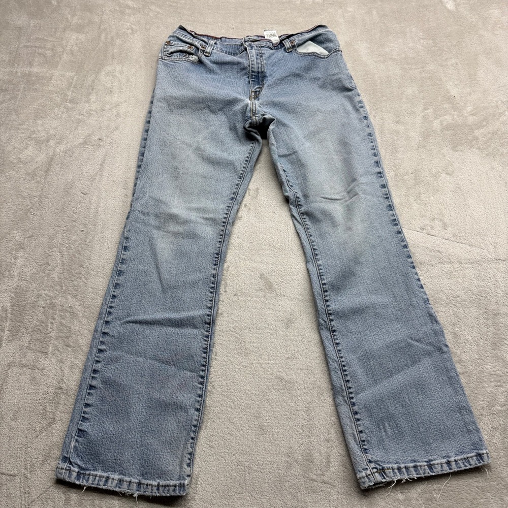 Levi's 550 Relaxed Fit Jeans Women 12 M Blue Denim Light Wash Mid Rise Stretch
